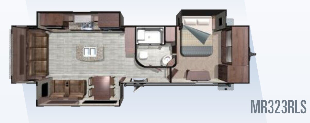 View 2018 Highland Ridge Mesa Ridge MR323RLS complete specs and manufacturer brochures
