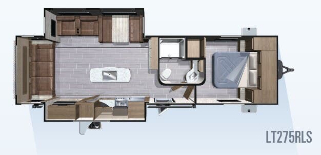 View 2018 Highland Ridge Open Range Light LT275RLS complete specs and manufacturer brochures