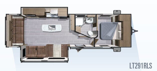 View 2018 Highland Ridge Open Range Light LT291RLS complete specs and manufacturer brochures