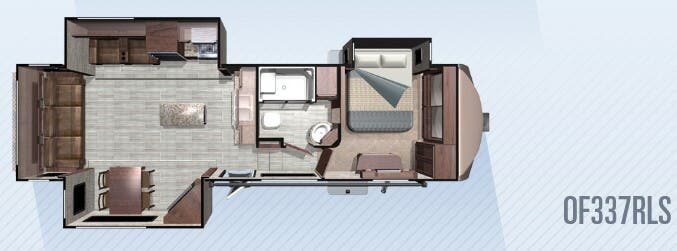 View 2018 Highland Ridge Open Range OF337RLS complete specs and manufacturer brochures