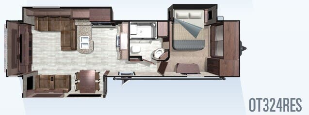 View 2018 Highland Ridge Open Range OT324RES complete specs and manufacturer brochures