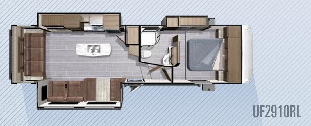 View 2018 Highland Ridge Open Range Ultra Lite UF2910RL complete specs and manufacturer brochures