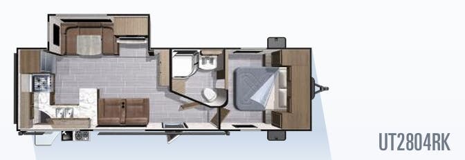 View 2018 Highland Ridge Open Range Ultra Lite UT2804RK complete specs and manufacturer brochures