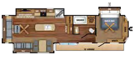 View 2018 Jayco Jay Flight Bungalow 40RLTS complete specs and manufacturer brochures