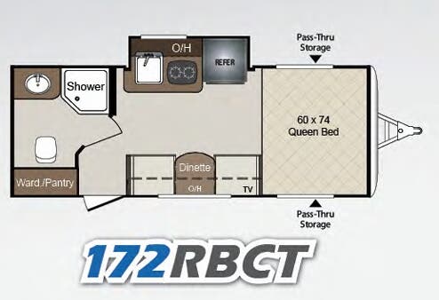 View 2018 Keystone Bullet Colt 172RBCT complete specs and manufacturer brochures