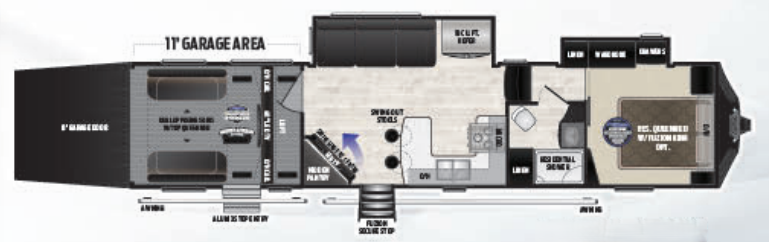View 2018 Keystone Fuzion 369 complete specs and manufacturer brochures