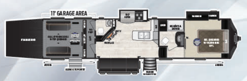 View 2018 Keystone Fuzion 371 complete specs and manufacturer brochures