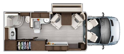 View 2018 Leisure Travel Unity U24MB complete specs and manufacturer brochures