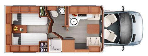 View 2018 Leisure Travel Unity U24TB complete specs and manufacturer brochures