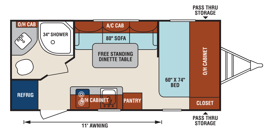View 2018 Venture RV Sonic Lite SL168VRB complete specs and manufacturer brochures