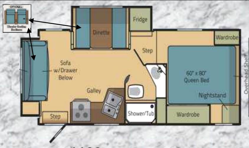 View 2019 Adventurer Eagle Cap 1160 complete specs and manufacturer brochures