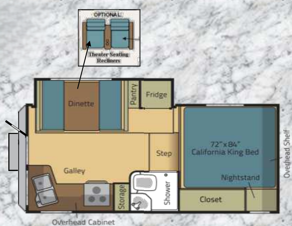 View 2019 Adventurer Eagle Cap 960 complete specs and manufacturer brochures
