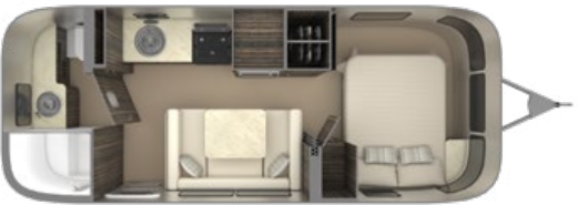 View 2019 Airstream International Signature 23FB complete specs and manufacturer brochures