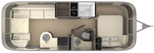 View 2019 Airstream International Signature 25FB complete specs and manufacturer brochures