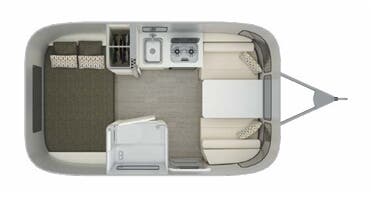 View 2019 Airstream Sport 16RB complete specs and manufacturer brochures