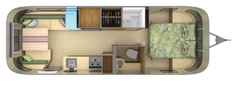 View 2019 Airstream Tommy Bahama 27FB complete specs and manufacturer brochures