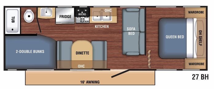 View 2019 Braxton Creek BX 27BH complete specs and manufacturer brochures