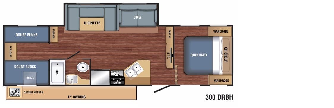 View 2019 Braxton Creek BX 300DRBH complete specs and manufacturer brochures