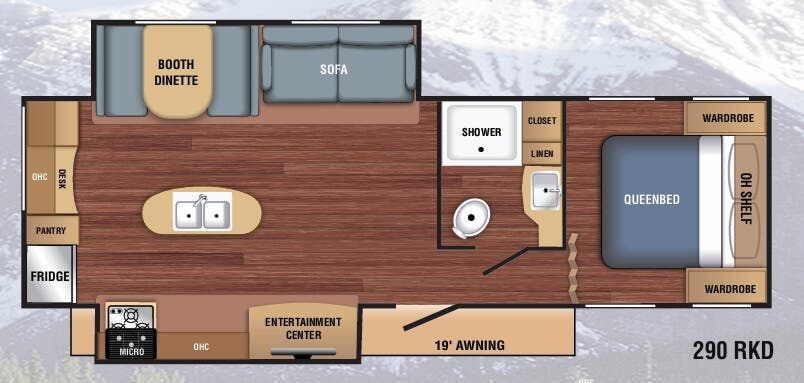 View 2019 Braxton Creek LX 290RKD complete specs and manufacturer brochures