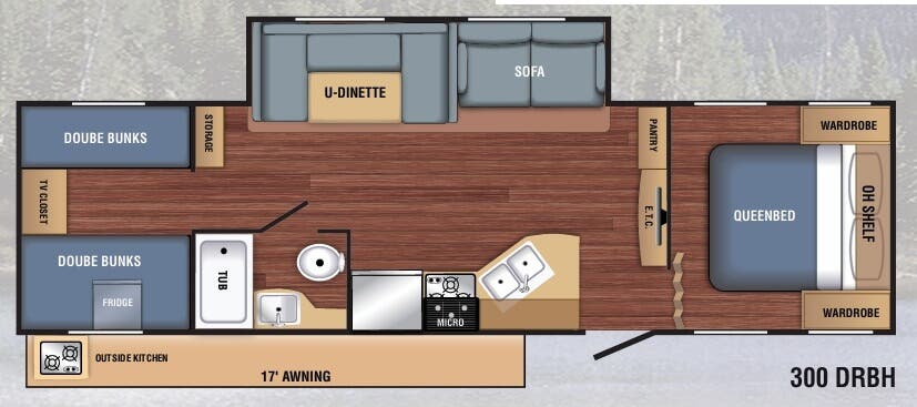View 2019 Braxton Creek LX 300DRBH complete specs and manufacturer brochures