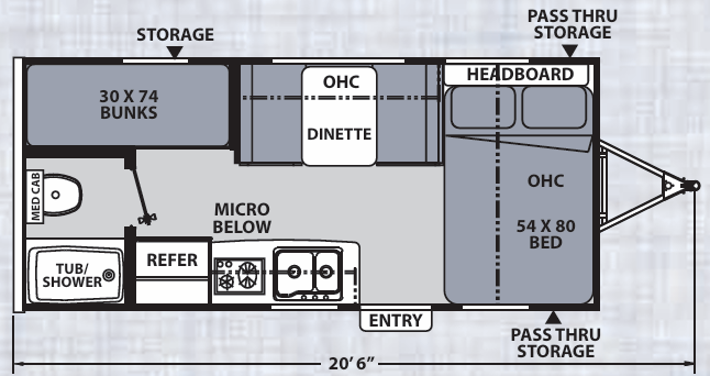 View 2019 Coachmen Apex Nano 185BH complete specs and manufacturer brochures