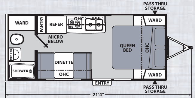 View 2019 Coachmen Apex Nano 187RB complete specs and manufacturer brochures