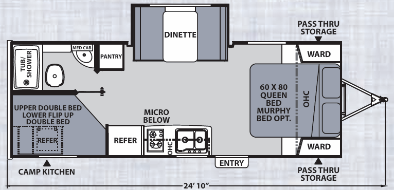 View 2019 Coachmen Apex Nano 208BHS complete specs and manufacturer brochures