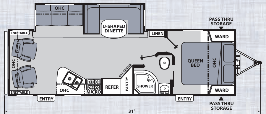 View 2019 Coachmen Apex Ultra-Lite 279RLSS complete specs and manufacturer brochures