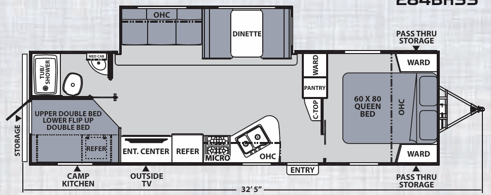 View 2019 Coachmen Apex Ultra-Lite 287BHSS complete specs and manufacturer brochures