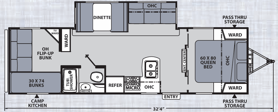 View 2019 Coachmen Apex Ultra-Lite 289TBSS complete specs and manufacturer brochures