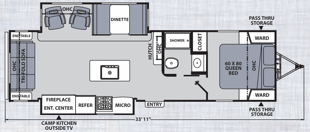 View 2019 Coachmen Apex Ultra-Lite 293RLDS complete specs and manufacturer brochures