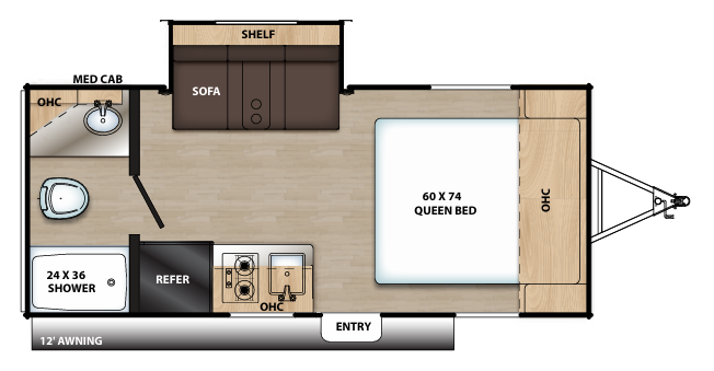 View 2019 Coachmen Catalina Summit 172FSS complete specs and manufacturer brochures