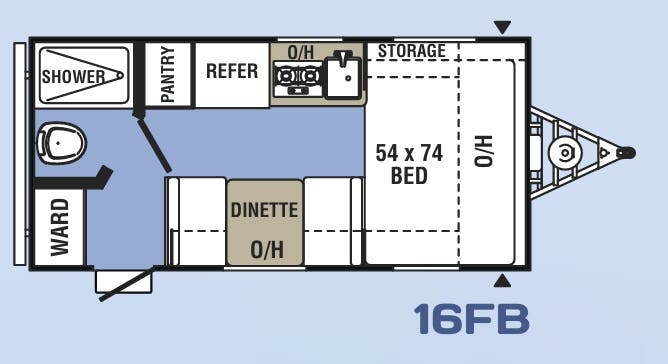 View 2019 Coachmen Clipper 16FB complete specs and manufacturer brochures