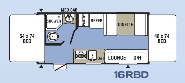 View 2019 Coachmen Clipper 16RBD complete specs and manufacturer brochures