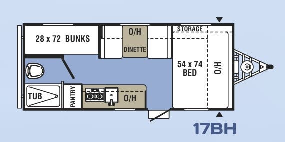 View 2019 Coachmen Clipper 17BH complete specs and manufacturer brochures