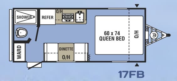 View 2019 Coachmen Clipper 17FB complete specs and manufacturer brochures