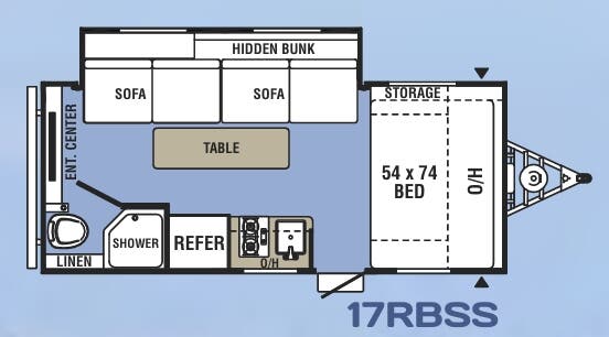 View 2019 Coachmen Clipper 17RBSS complete specs and manufacturer brochures