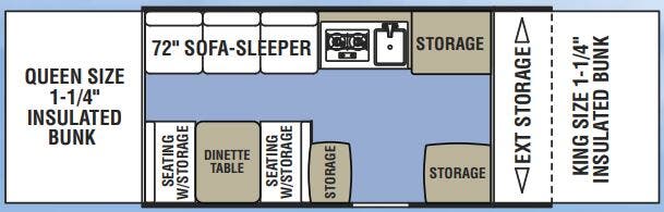 View 2019 Coachmen Clipper Sport 125ST complete specs and manufacturer brochures
