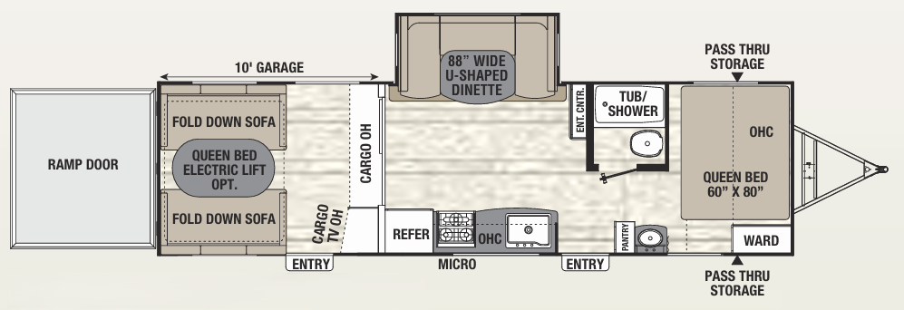 View 2019 Coachmen Freedom Express Blast 301 BLDS complete specs and manufacturer brochures