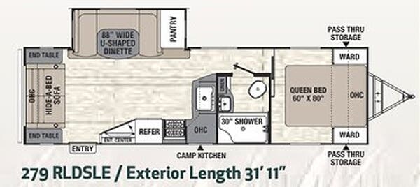 View 2019 Coachmen Freedom Express Liberty Edition 279 RLDSLE complete specs and manufacturer brochures