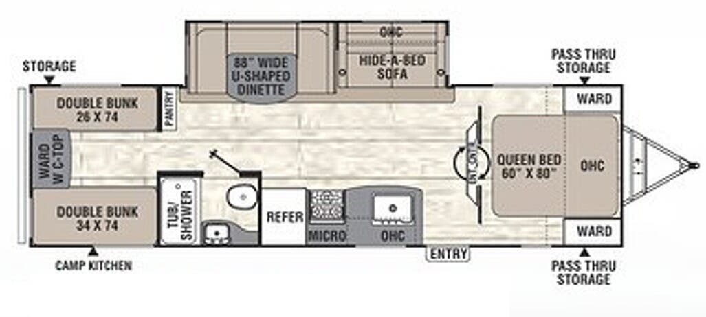 View 2019 Coachmen Freedom Express Liberty Edition 292 BHDSLE complete specs and manufacturer brochures