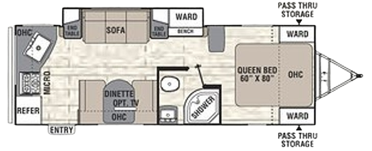 View 2019 Coachmen Freedom Express Ultra Lite 246 RKS complete specs and manufacturer brochures