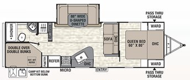 View 2019 Coachmen Freedom Express Ultra Lite 275 BHS complete specs and manufacturer brochures