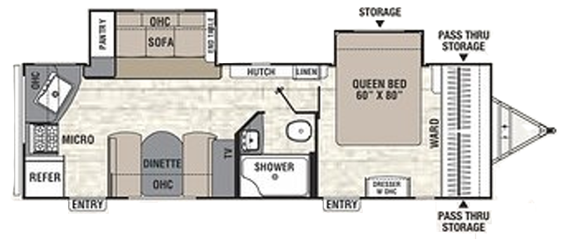 View 2019 Coachmen Freedom Express Ultra Lite 276 RKDS complete specs and manufacturer brochures