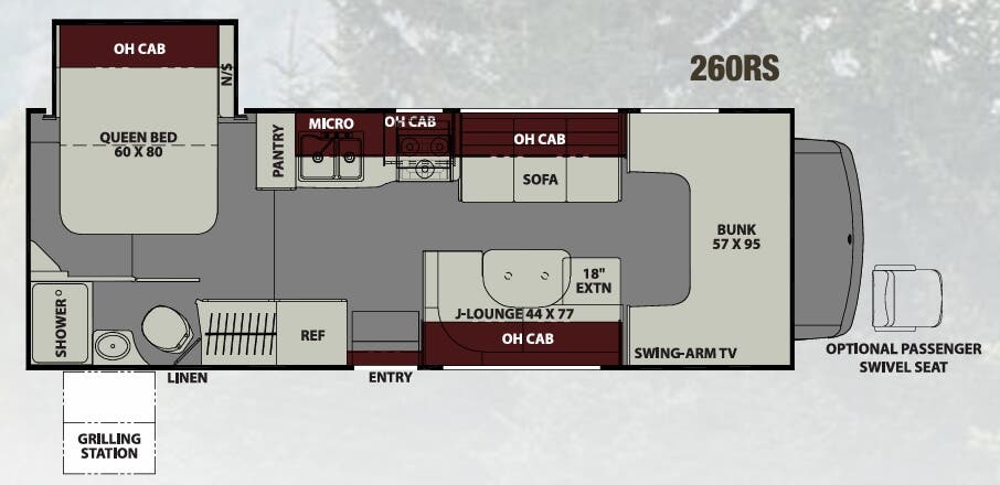 View 2019 Coachmen Leprechaun 260RS (Ford) complete specs and manufacturer brochures