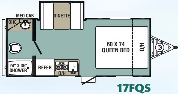 View 2019 Forest River Viking 17FQS complete specs and manufacturer brochures