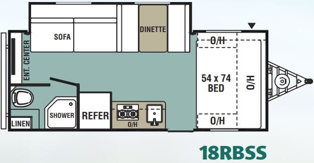 View 2019 Forest River Viking 18RBSS complete specs and manufacturer brochures