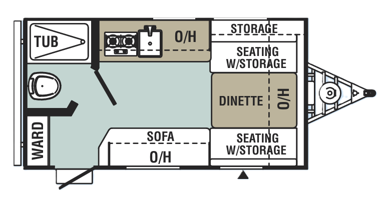 View 2019 Forest River Viking Saga 14SR complete specs and manufacturer brochures
