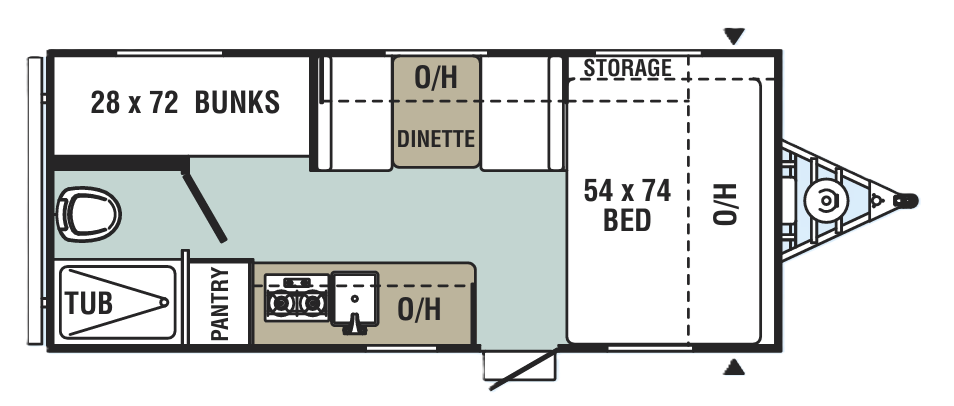 View 2019 Forest River Viking Saga 17SBH complete specs and manufacturer brochures