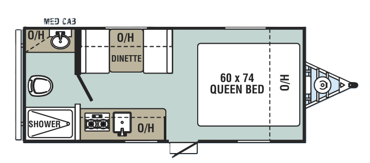 View 2019 Forest River Viking Saga 17SFQ complete specs and manufacturer brochures